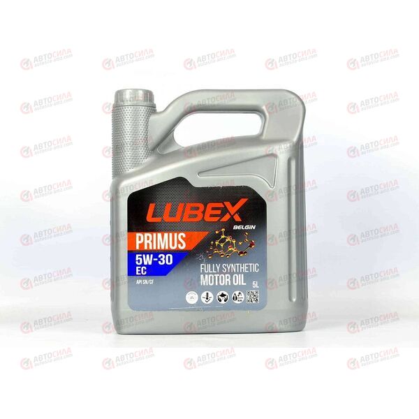 Масло ДВС LUBEX 5W30 SN/CF PRIMUS EC 5 л (5 шт), Емкость: 5 л, изображение 2