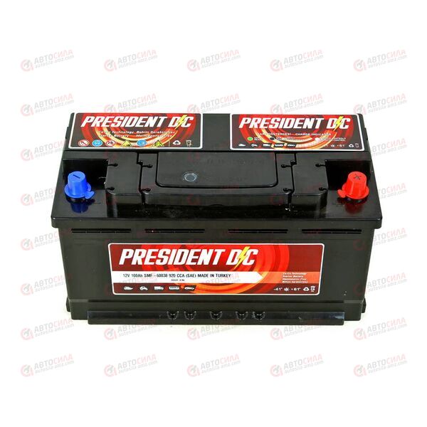 АКБ 100VL PRESIDENT DC (R+) (0) SMF (пт 860)(353х175х190) ТУРЦИЯ, изображение 3