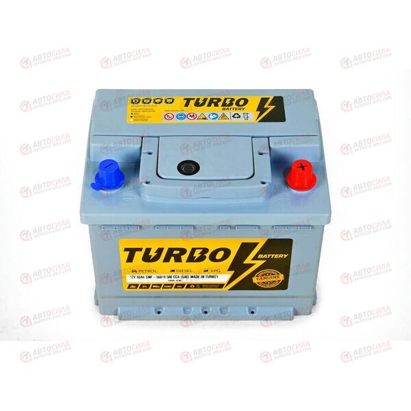 АКБ 60VL TURBO BATTERY (R+) (0) SMF (пт 540)(242х175х190) ТУРЦИЯ, изображение 3