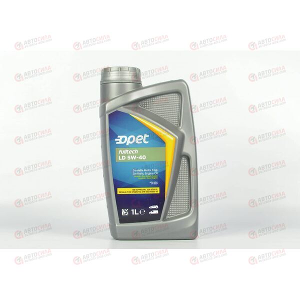 Масло ДВС FUCHS OPET 5W40 SN A3/B4 Fulltech LD 1 л (4 шт), Емкость: 1 л., изображение 2