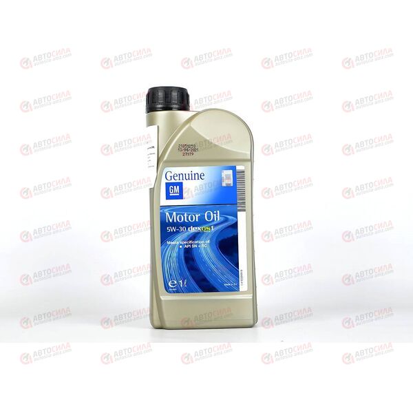 Масло ДВС GM 5W30 DEXOS 1 Gen 2 SN/RC 1 л, изображение 2