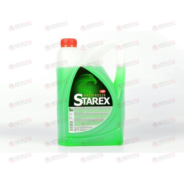Антифриз STAREX - 40 град (зеленый) (Юг) 5 кг (3 шт), изображение 2