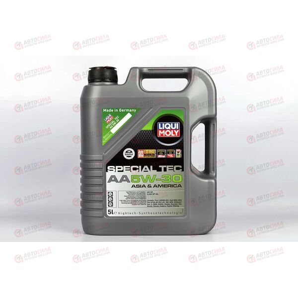 Масло ДВС LIQUI MOLY 5W30 Special Tec AA SP GF-6A 5 л, Емкость: 5 л, изображение 2