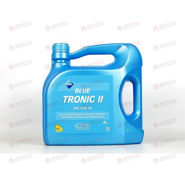 Масло ДВС ARAL 10W40 SP Blue-Tronic II 4 л, Емкость: 4 л, изображение 2