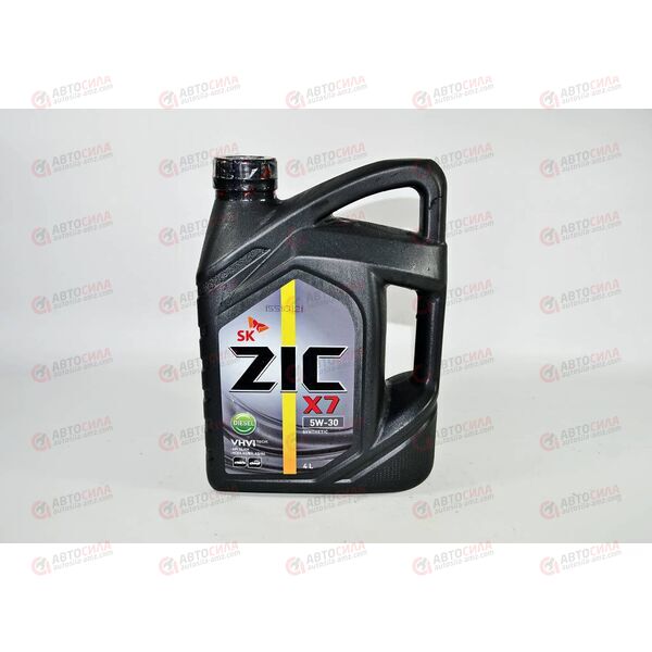 Масло ДВС ZIC 5W30 X7 Diesel 4 л, Емкость: 4 л, изображение 3