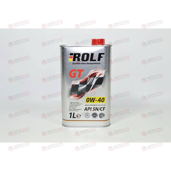 Масло ДВС ROLF 0W40 SN/CF GT 1 л РАСПРОДАЖА!, Емкость: 1 л., изображение 2