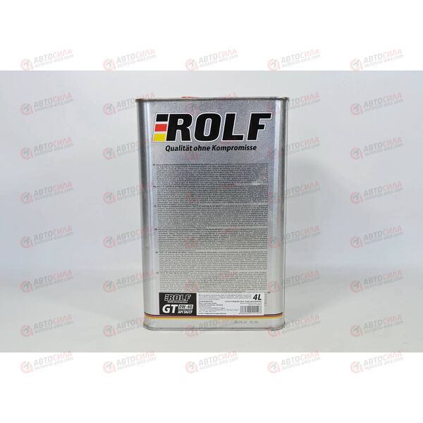 Масло ДВС ROLF 0W40 SN/CF GT 4 л РАСПРОДАЖА!, Емкость: 4 л, изображение 2