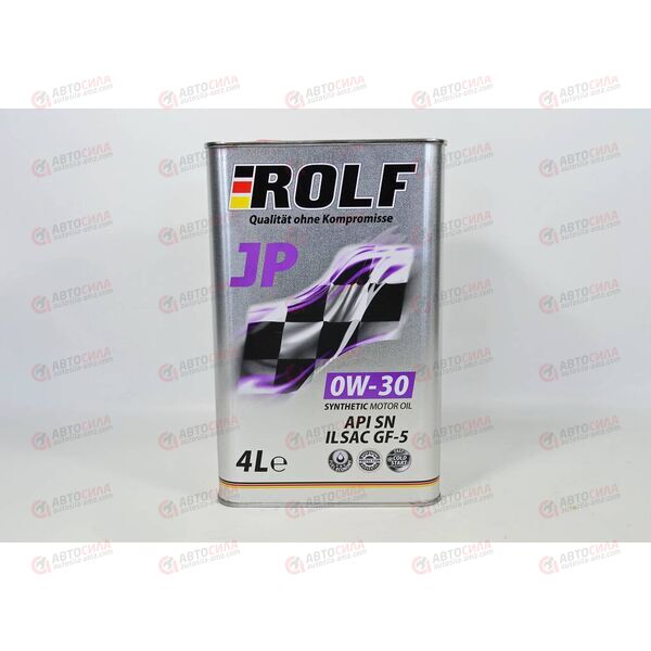 Масло ДВС ROLF 0W30 SN ILSAC GF5 JP 4 л РАСПРОДАЖА!, Емкость: 4 л, изображение 3