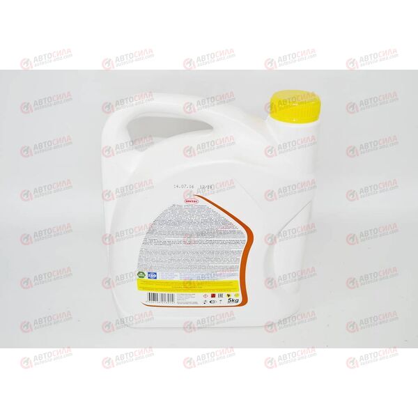 Антифриз SINTEC - 40 град (желтый) GOLD-OEM G12 карбоксилатный 5 кг (4 шт), изображение 2