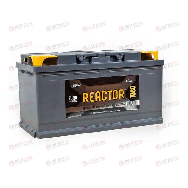 АКБ 100VL REACTOR (R+) (0) (пт 1080)(353х175х190) 2024 год