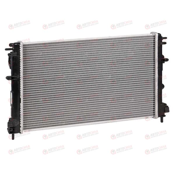 Радиатор охлаждения (алюм-паяный) Renault Logan (04-) 1.4i/1.6i А/С+ (LRc 0905) LUZAR