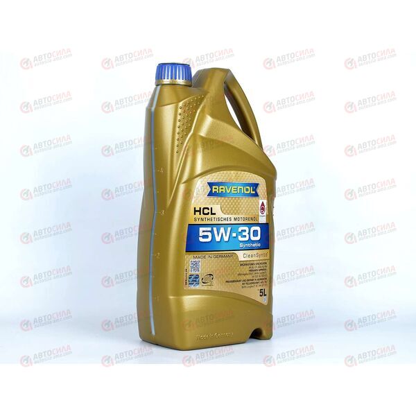 Масло ДВС RAVENOL 5W30 HCL SN/CF A3/B4 BMW-LL-01FE/MB-229.5/VW 502.00/VW 505.001/VW 501.01 5л