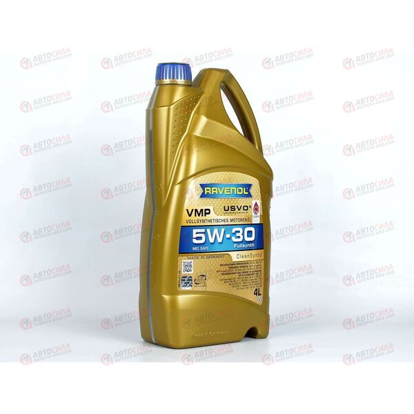 Масло ДВС RAVENOL 5W30 VMP SN C3 MB-229.51/ VW504/507/MB-229.31/VW G 052 195 StopStart 4л