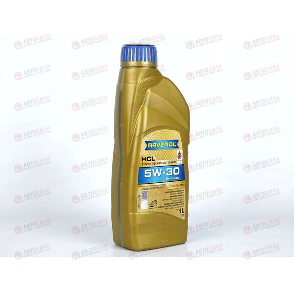 Масло ДВС RAVENOL 5W30 HCL SN/CF A3/B4 BMW-LL-01FE/MB-229.5/VW 502.00/VW 505.001/VW 501.01 1л