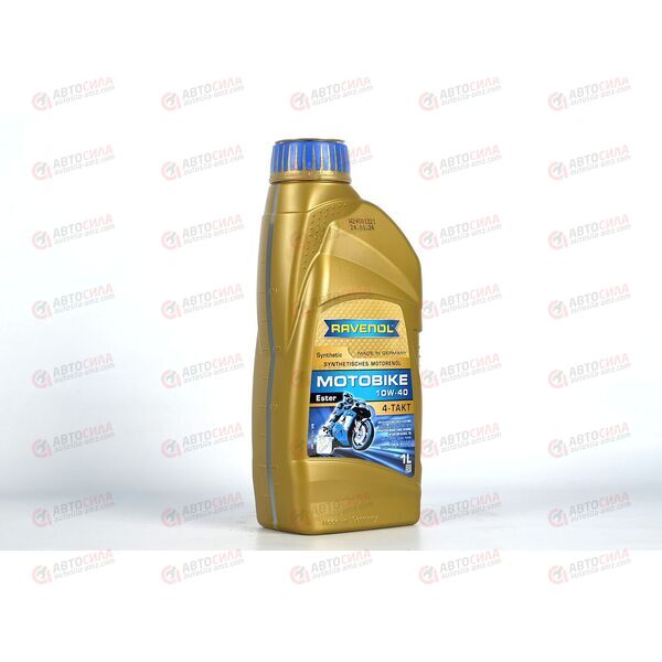 Масло ДВС 4Т RAVENOL 10W40 Motobike Ester 1 л