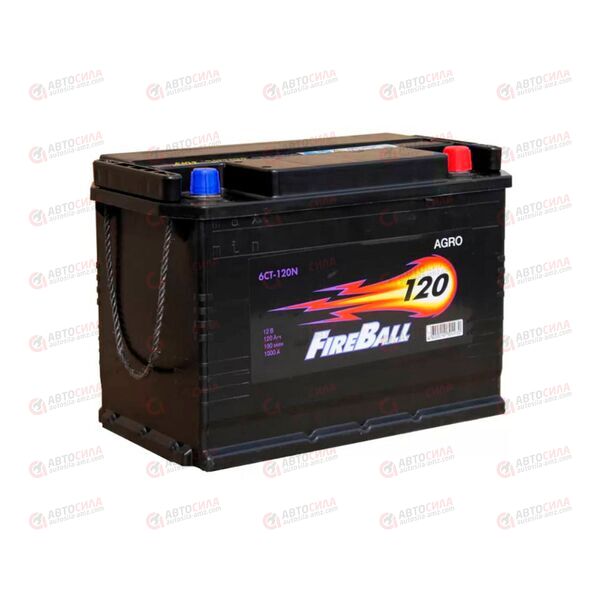 АКБ 120VL FIRE BALL (R+) (0) (пт 1000)(327х175х220) 2025 год
