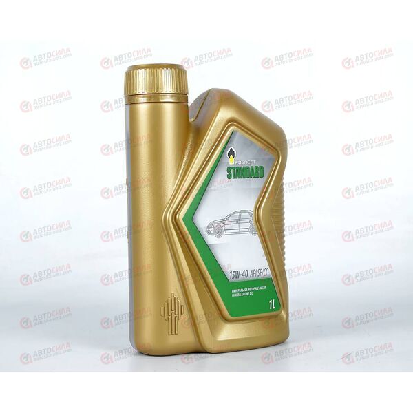 Масло ДВС РОСНЕФТЬ 15W40 Standard 1л (12 шт)