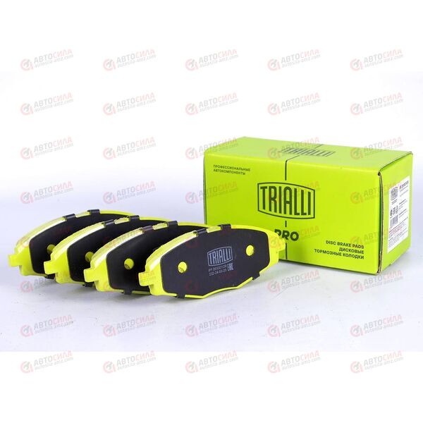 Колодка тормозная Ланос 1.5 /Матиз передняя (керам) PRO TRIALLI