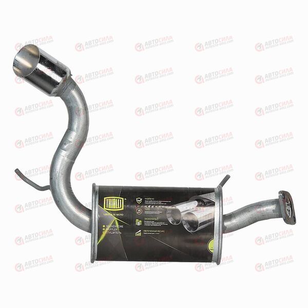 Глушитель Chevrolet Captiva (06-) 2.0d (алюмин) (EMM 0512) TRIALLI